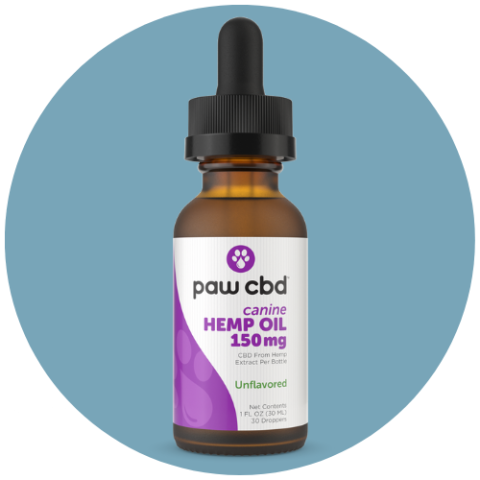 Pet CBD oil calming tinctures for dogs