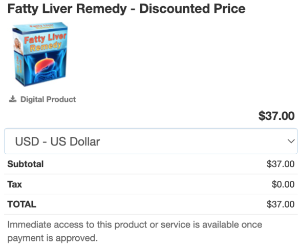 fatty liver remedy reviews