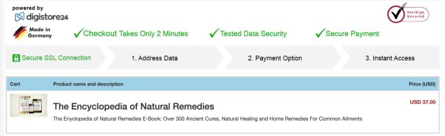 The Encyclopedia Of Natural Remedies pricing