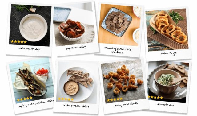 keto snacks cookbook recipes