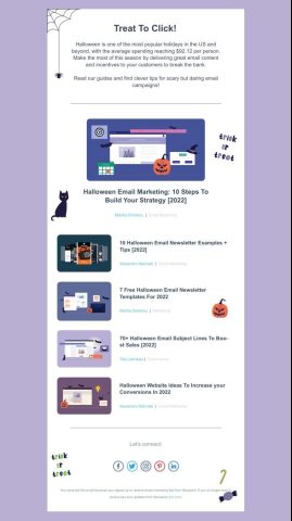 Upgrade your Email Marketing Campaigns with a Halloween Theme