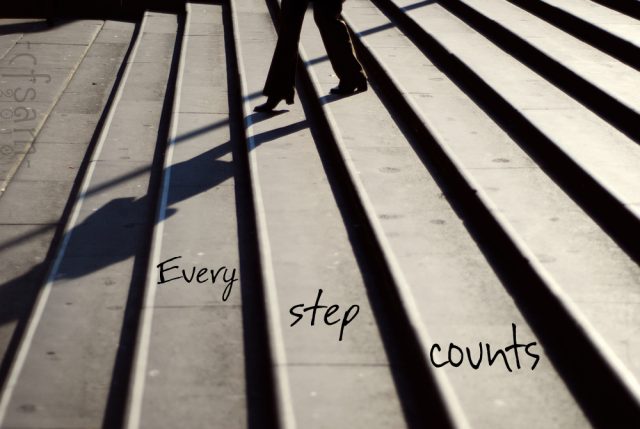 EVERY STEP COUNTS.