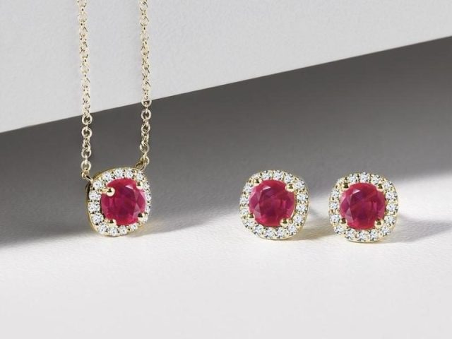 Ruby Earrings