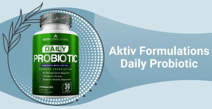 Aktiv Formulations Daily Probiotic Supplement
