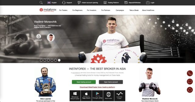 instaforex website