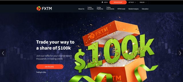 fxtm website