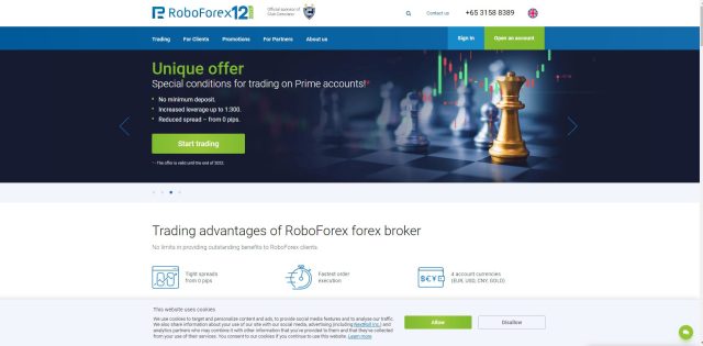roboforex website