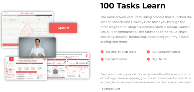 What is 100Tasks?