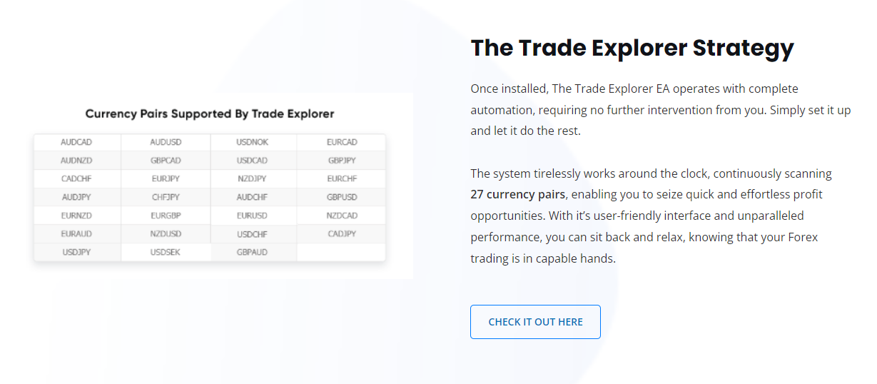 Features of Trade Explorer