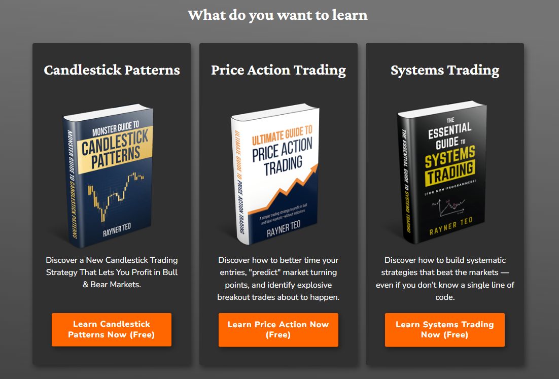 Trading With Rayner Free Courses