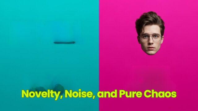 Novelty, Noise, and Pure Chaos