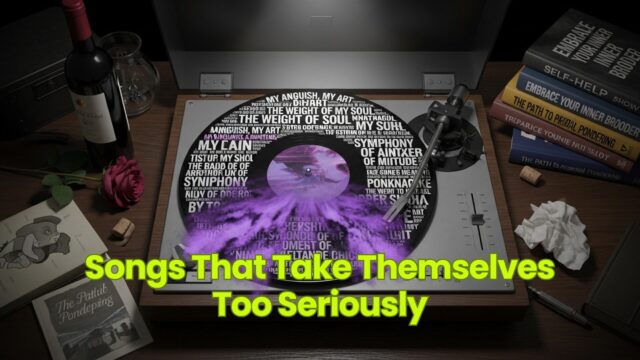 Songs That Take Themselves Too Seriously