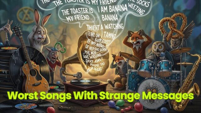 Worst Songs With Strange Messages