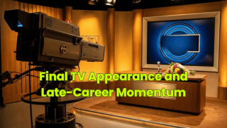 Final TV Appearance and Late-Career Momentum