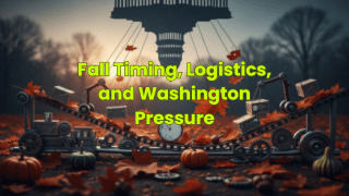 Fall Timing, Logistics, and Washington Pressure