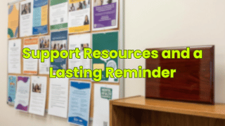 Support Resources and a Lasting Reminder