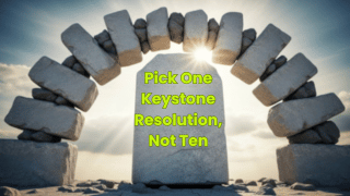 Pick One Keystone Resolution, Not Ten