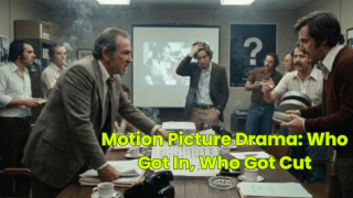 Motion Picture Drama: Who Got In, Who Got Cut