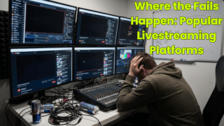 Where the Fails Happen: Popular Livestreaming Platforms