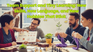 Team Support and Tiny Learning: New Skills, New Language, and New Hobbies That Stick
