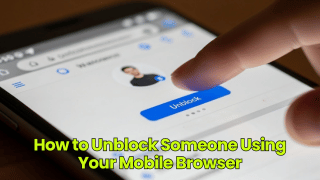 How to Unblock Someone Using Your Mobile Browser