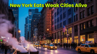 New York Eats Weak Cities Alive