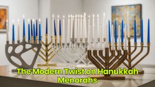 The Modern Twist on Hanukkah Menorahs