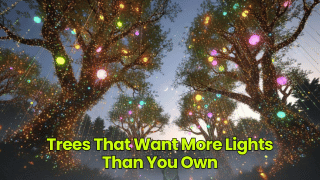 Trees That Want More Lights Than You Own