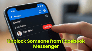 Unblock Someone from Facebook Messenger