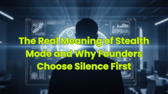 The Real Meaning of Stealth Mode and Why Founders Choose Silence First