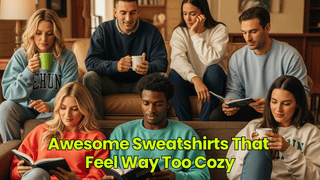 Awesome Sweatshirts That Feel Way Too Cozy