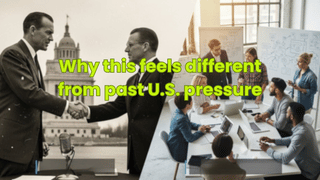 Why this feels different from past U.S. pressure