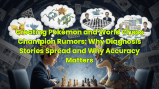 Creating Pokémon and World Chess Champion Rumors: Why Diagnosis Stories Spread and Why Accuracy Matters