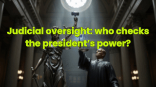 Judicial oversight: who checks the president’s power?