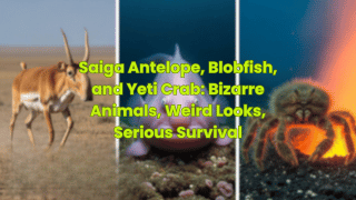 Saiga Antelope, Blobfish, and Yeti Crab: Bizarre Animals, Weird Looks, Serious Survival