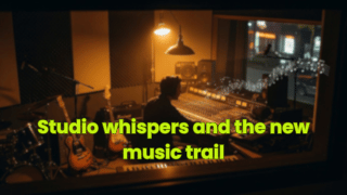 Studio whispers and the new music trail