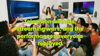 Television winners, streaming wars, and the performances everyone replayed