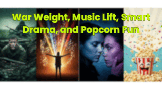 War Weight, Music Lift, Smart Drama, and Popcorn Fun