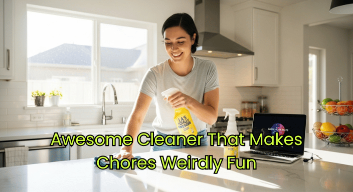 Awesome Cleaner That Makes Chores Weirdly Fun