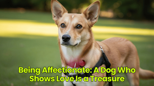 Being Affectionate: A Dog Who Shows Love Is a Treasure