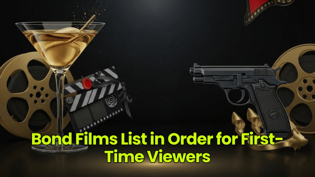Bond Films List in Order for First-Time Viewers