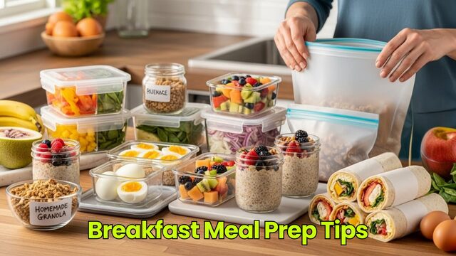 Breakfast Meal Prep Tips