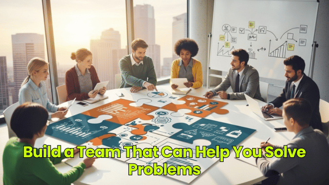 Build a Team That Can Help You Solve Problems