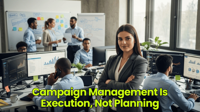 Campaign Management Is Execution, Not Planning