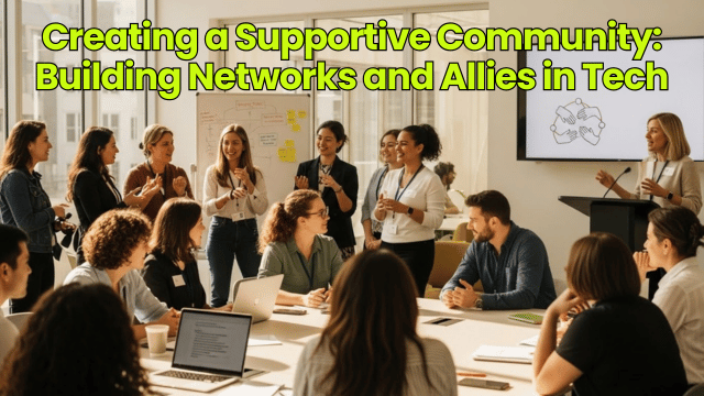 Creating a Supportive Community: Building Networks and Allies in Tech