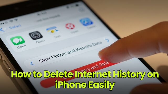 How to Delete Internet History on iPhone Easily