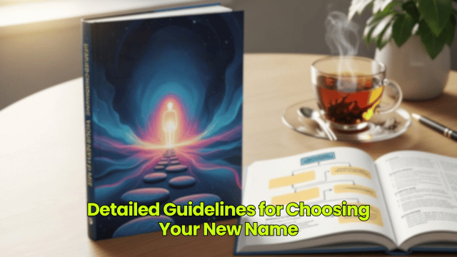 Detailed Guidelines for Choosing Your New Name