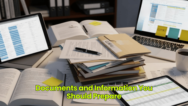 Documents and Information You Should Prepare