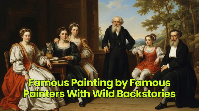 Famous Painting by Famous Painters With Wild Backstories