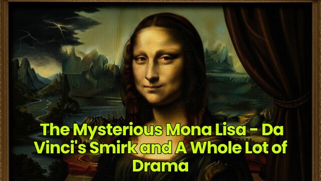 The Mysterious Mona Lisa - Da Vinci's Smirk and A Whole Lot of Drama